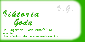 viktoria goda business card